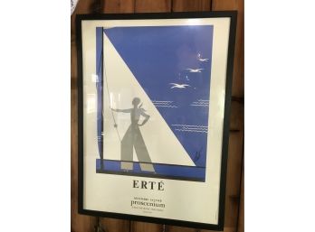 Framed Erte' Museum Poster