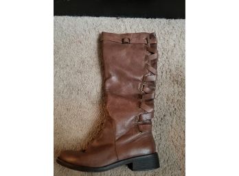 Ladies' Brown Leather Boots