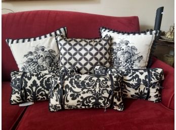 Black And White Accent Pillow Collection