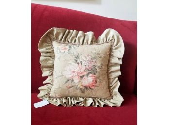 Floral Accent Pillow