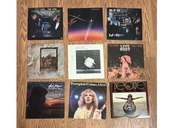 The Who, Neil Young, Reo Speedwagon, & More! Classic Rock Record Lot #7