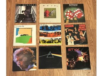 Bob Dylan, Pink Floyd, Bad Company & More! Classic Rock Record Lot #6