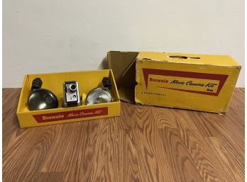 Kodak Brownie Movie Camera Kit In Its Original Box