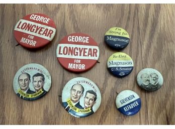 Old Political Button Collection