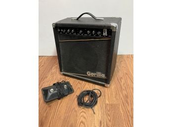 Gorilla GG 80 Amplifier Amp W/ Accessories