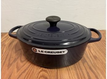 BRAND NEW Le Creuset Aubergine 5 QT Oval Casserole