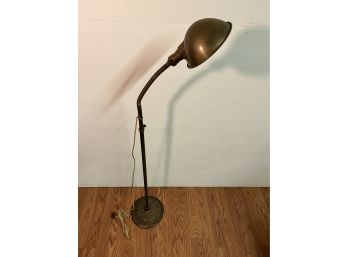 Antique Bryant Gooseneck Floor Standing Lamp