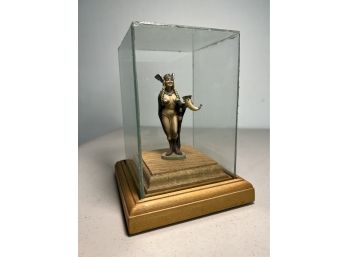 Viking Woman Figurine In Display Box