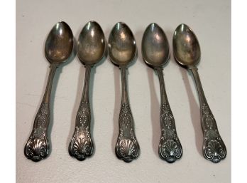 Set Of 4 Ornate Gorham Spoons