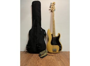 Matsumoku Aria Pro II Four String Bass Guitar W/ Carrying Case