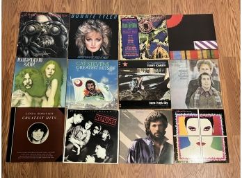 Pink Floyd, Bonnie Tyler, Simon & Garfunkel & More! Classic Rock Record Lot Mix #12