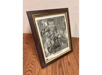 Vintage 1995 WWF Razor Ramon Autographed Photo