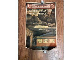 Underground Winters Discontent Made Glorious Historic Poster Reprint