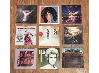 Billy Idol, Jackson Browne, Robert Plant & More! Classic Rock Record Lot #5