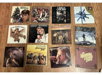 Willie Nelson, John Denver, Charlie Daniels Band & More! Classic Country Record Lot #10