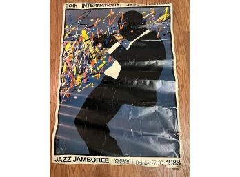 1988 Jazz Jamboree Original Poster