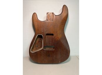 Vintage Wooden Guitar Piece