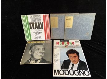 Italian Music LP Records