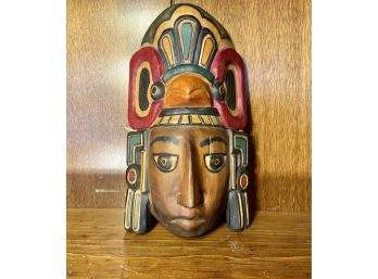Carved Wood Tribal Mask