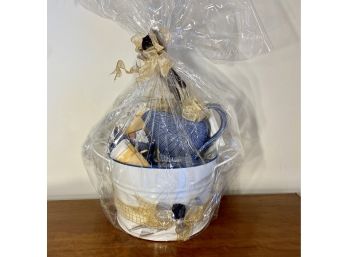 Well Appointed Nautical Themed Gift Basket/Lobster Pot