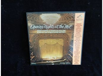 Opening Nights At The Met Opera LP Record Box Set