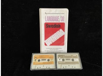 Swedish And German Language Lessons On Cassettes