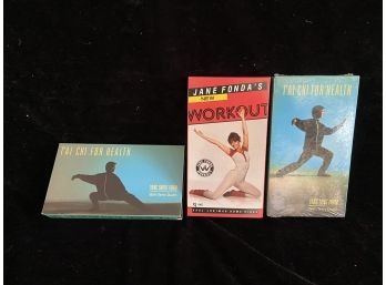 Jane Fonda Workout And Other VHS Tapes