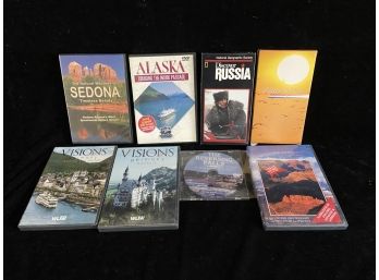 Travel DVD's And VHS Tapes