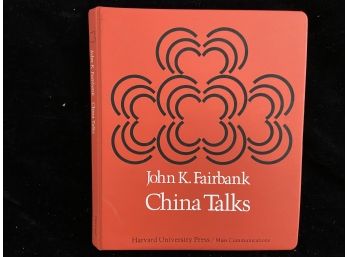 John K. Fairbank China Talks Cassette Recording Set