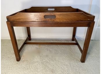 Wooden Tray Top Table