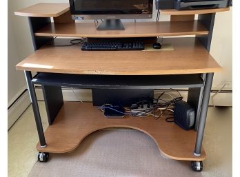 Rolling Computer Desk