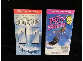 Vintage Warren Miller VHS Ski Tapes