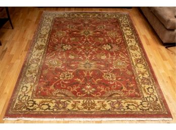 Wool Room Size Carpet Made In India 5'11' X 8'9'