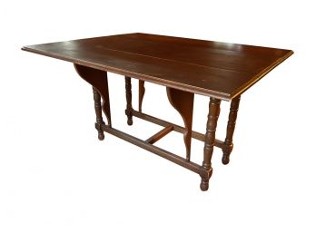 Vintage Drop Leaf Wooden Table
