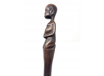 African Figural Walking Stick