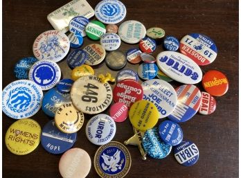 Vintage Political Button Set