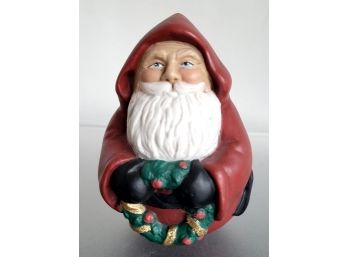 Adorable Small Santa Gnome Vintage Figurine