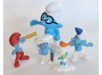 Assorted Smurf Toy Figure Lot