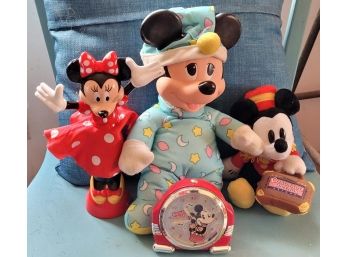 Disney Mickey & Minnie Assorted Toy Plush Lot