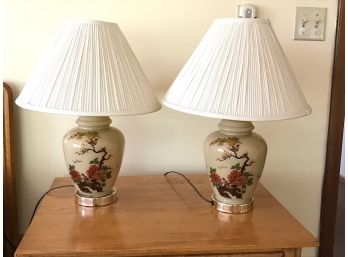 Two Asian Lamps