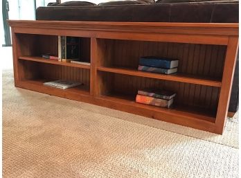 Long Low Bookcase