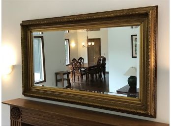 Gilt Gold Frame Beveled Mirror