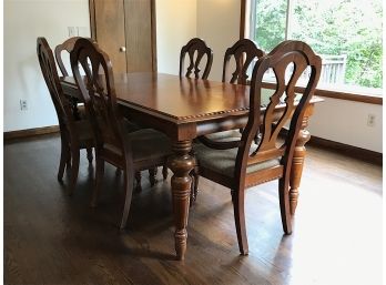 Dining Room Table & Six Chairs