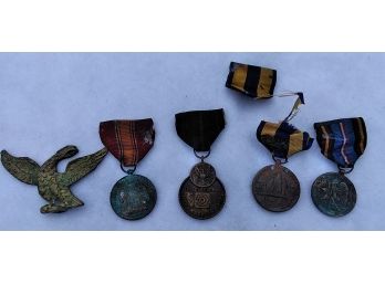Military Medals And Eagle