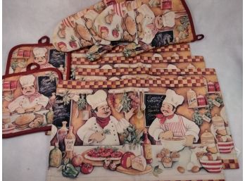Italian Chef Kitchen Linen