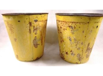 Vintage Sap Buckets