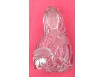 Hand Carved Viking Crystal Mary