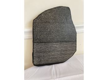 Replica Of The Rosetta Stone Inscribed With The Three Versions Of A Decree