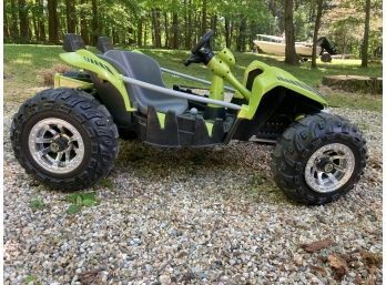 Power Wheels Ride On Dune Racer 12 Volt Extreme Battery With It Used