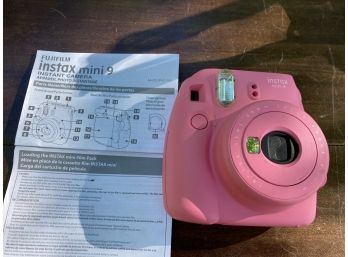 Instax Mini 9 Instant Camera In Pink Fuji Film